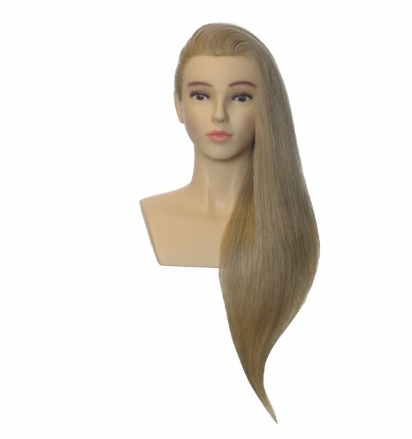 JENNY : Tête femme extra longue - Blonde Claire